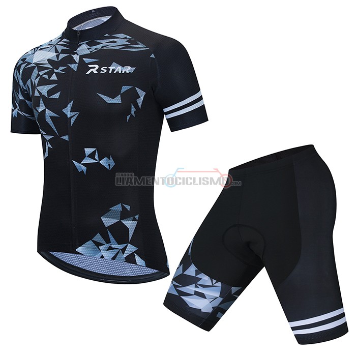 Abbigliamento Ciclismo R Star Manica Corta 2021 Nero